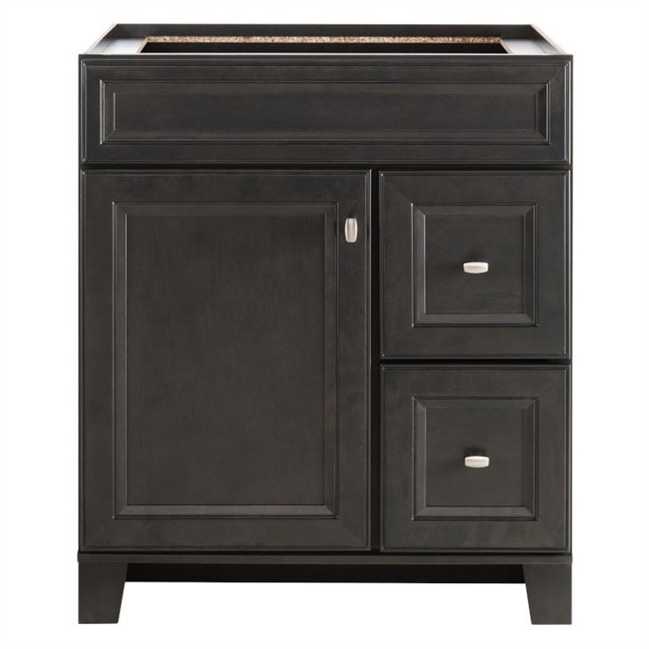 30 inch gray bathroom vanity