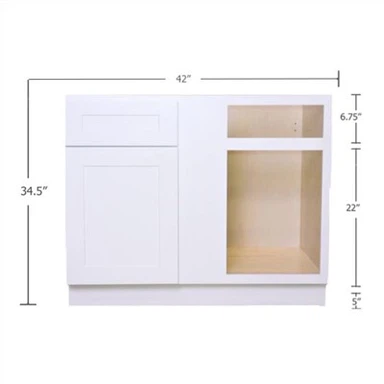 42 inch blind corner base cabinet