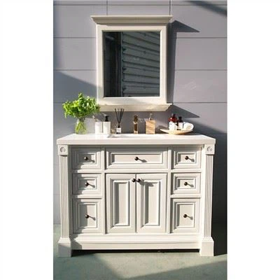48 inch white bathroom vanity