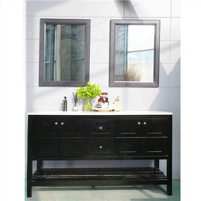 60 inch bathroom vanity double sink
